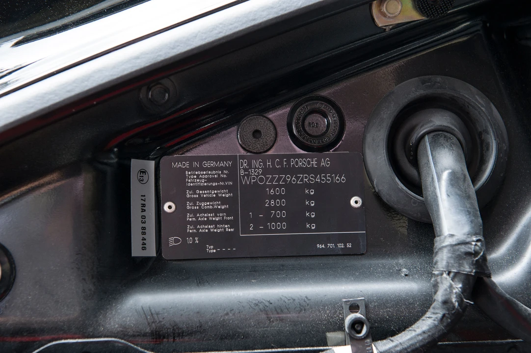 1993 Porsche 964 Speedster - Image 11 of 26