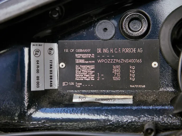 1993 Porsche 911 - Image 31 of 31