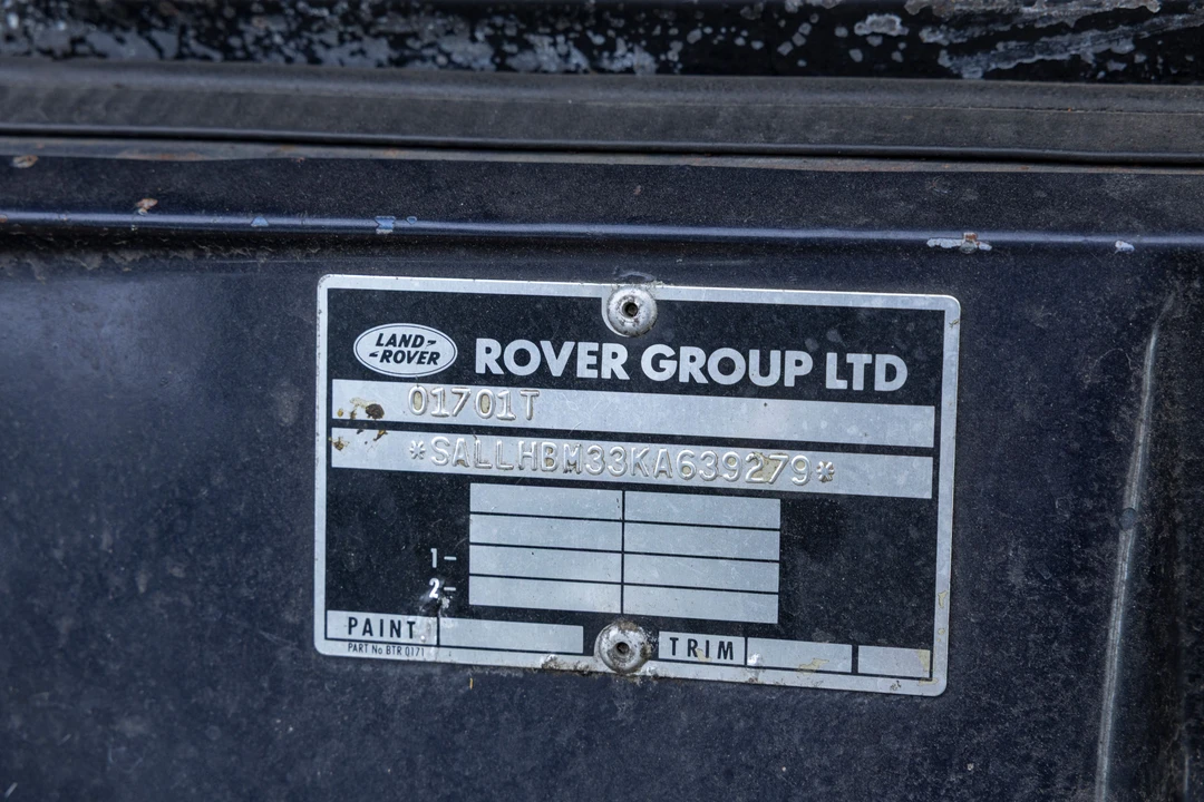1993 Land Rover Range Rover Classic - Image 9 of 31