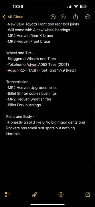 1993 Toyota SW20 MR2 - Image 13 of 13