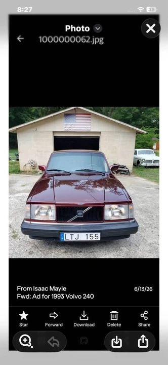 1993 Volvo 244 - Image 4 of 7
