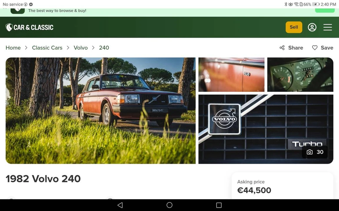 1993 Volvo 244 - Image 17 of 18