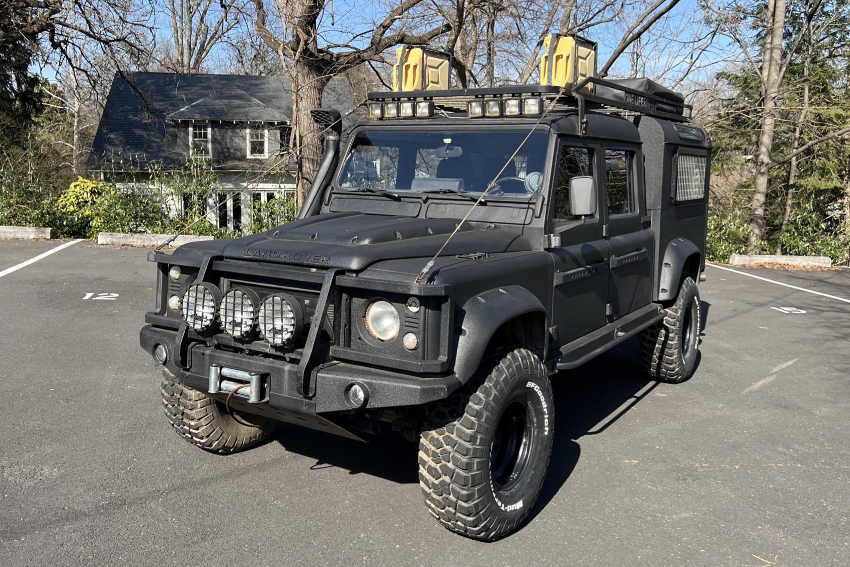 V8-Powered 1993 Land Rover Defender 130 5-Speed