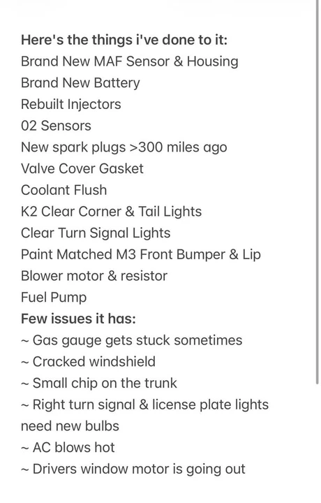 1994 BMW E36 3 Series - Image 19 of 20