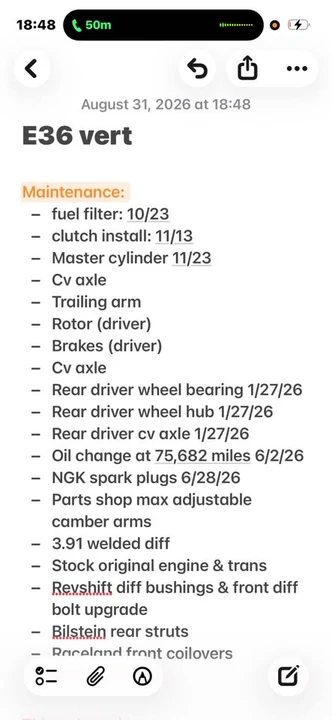 1994 BMW E36 3 Series - Image 8 of 8