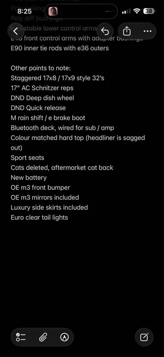 1994 BMW E36 3 Series - Image 14 of 14