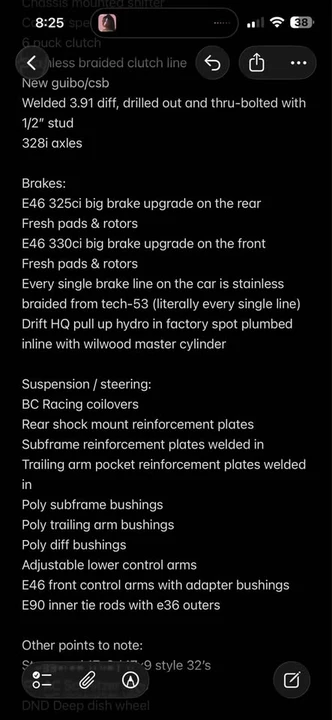1994 BMW E36 3 Series - Image 13 of 14