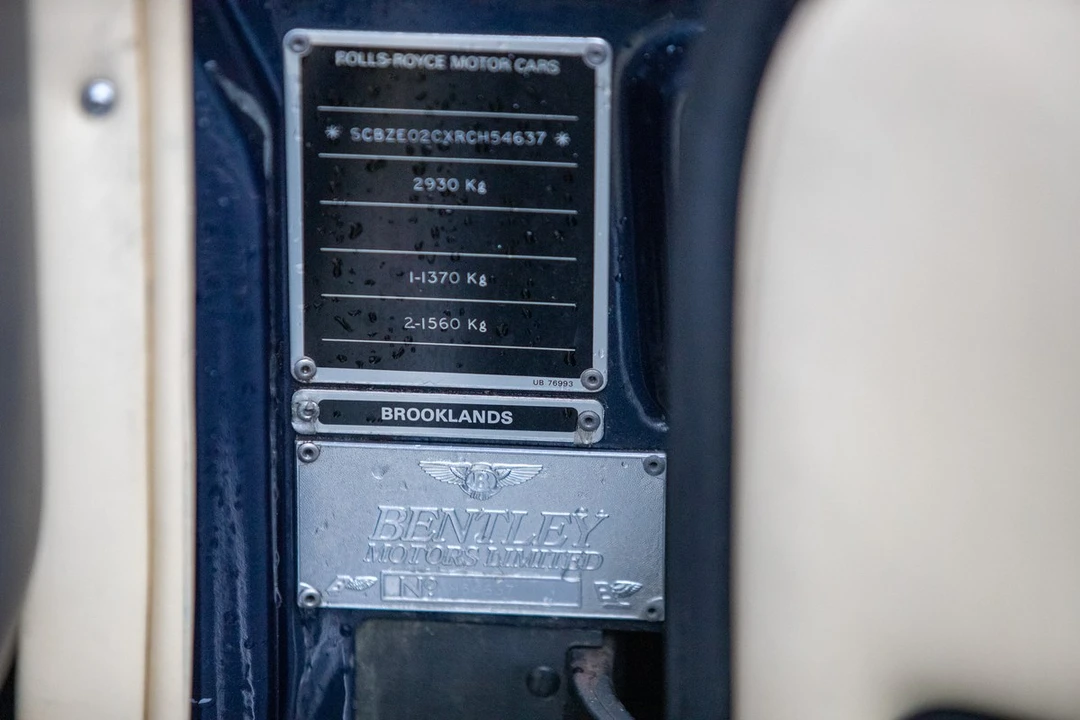 1994 Bentley Brooklands - Image 24 of 30