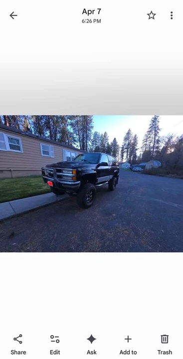 1994 Chevrolet K5 Blazer 3rd Gen - Image 3 of 10