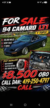 1994 Chevrolet Camaro LT1 Coupe 2D
