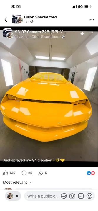 1994 Chevrolet Camaro Z28 4th Gen - Image 8 of 9