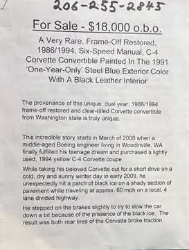 1994 Chevrolet Corvette C4 - Image 3 of 13