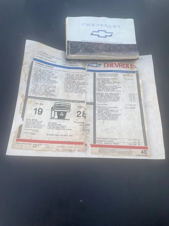 1994 Chevrolet Camaro 4th Gen - Image 9 of 17