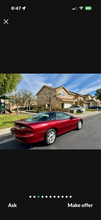 1994 Chevrolet Camaro 4th Gen - Image 3 of 10