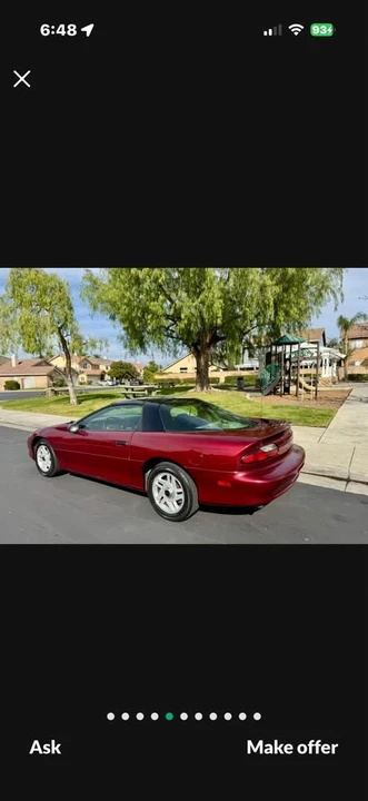 1994 Chevrolet Camaro 4th Gen - Image 5 of 10