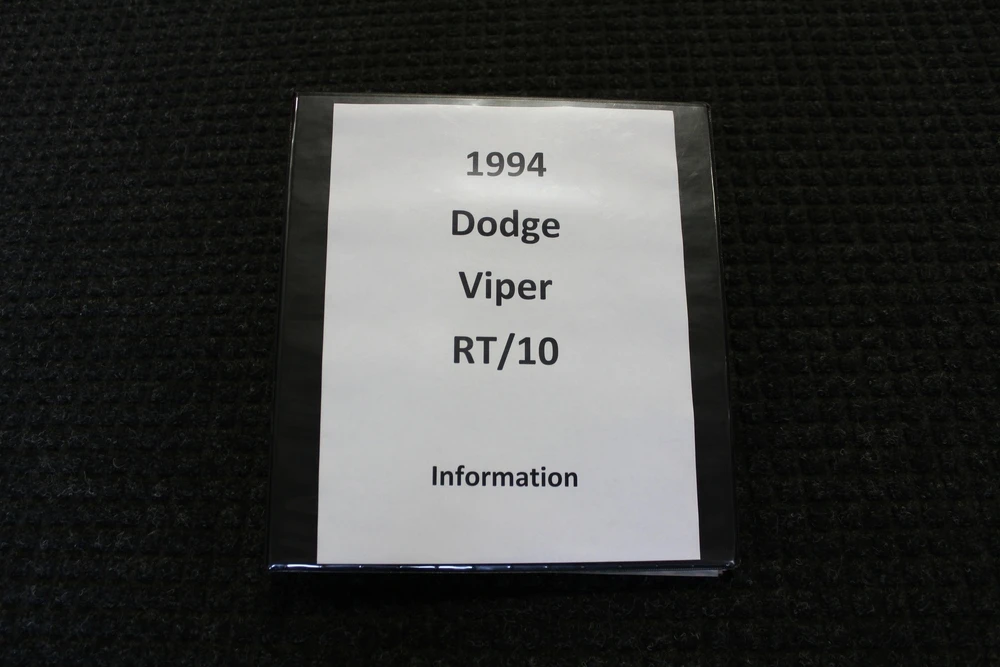 1994 Dodge Viper 1st Gen - Image 30 of 31
