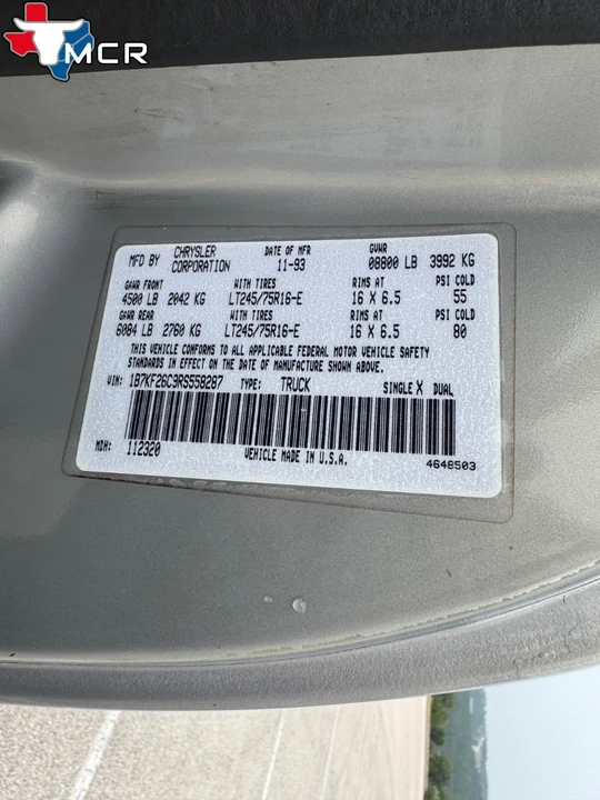 1994 Dodge Ram 2nd Gen - Image 31 of 31