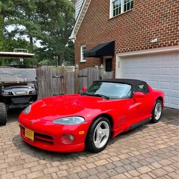 1994 Dodge Viper SRT10 Convertible 2D