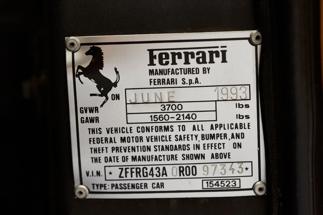 1994 Ferrari 348 Spider - Image 18 of 31