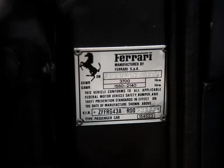 1994 Ferrari 348 Spider - Image 22 of 31