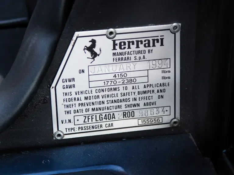 1994 Ferrari 512 TR - Image 13 of 18