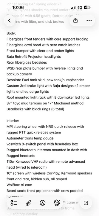 1994 Ford Bronco 5th Gen - Image 10 of 11