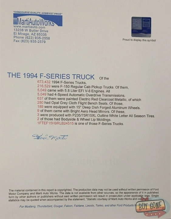 1994 Ford F-Series 9th Gen - Image 5 of 21