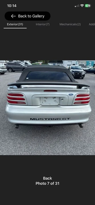 1994 Ford SN95 Mustang - Image 8 of 10