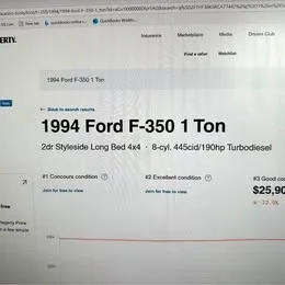 1994 Ford F-350 Regular Cab Long Bed