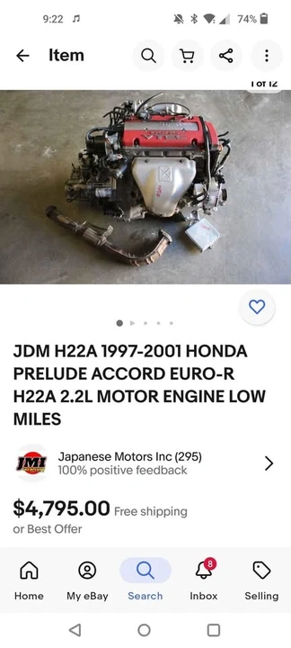 1994 Honda EG Civic - Image 5 of 10