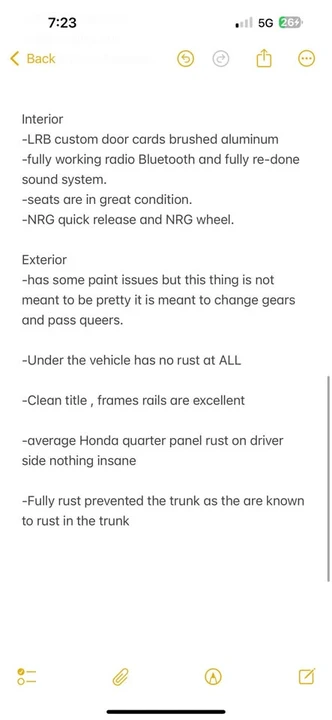 1994 Honda Del Sol - Image 14 of 17