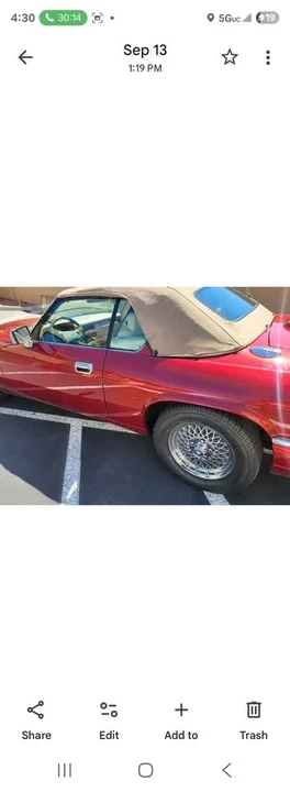 1994 Jaguar XJS - Image 7 of 9