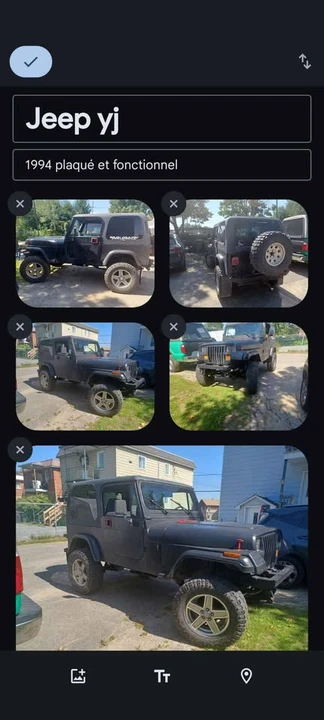 1994 Jeep YJ Wrangler - Image 2 of 2