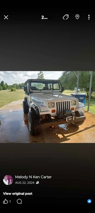 1994 Jeep YJ Wrangler - Image 5 of 5
