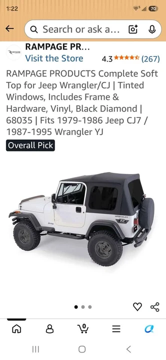 1994 Jeep YJ Wrangler - Image 7 of 7