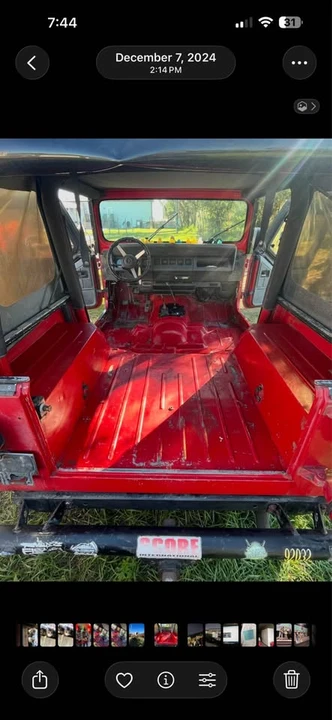 1994 Jeep YJ Wrangler - Image 2 of 6