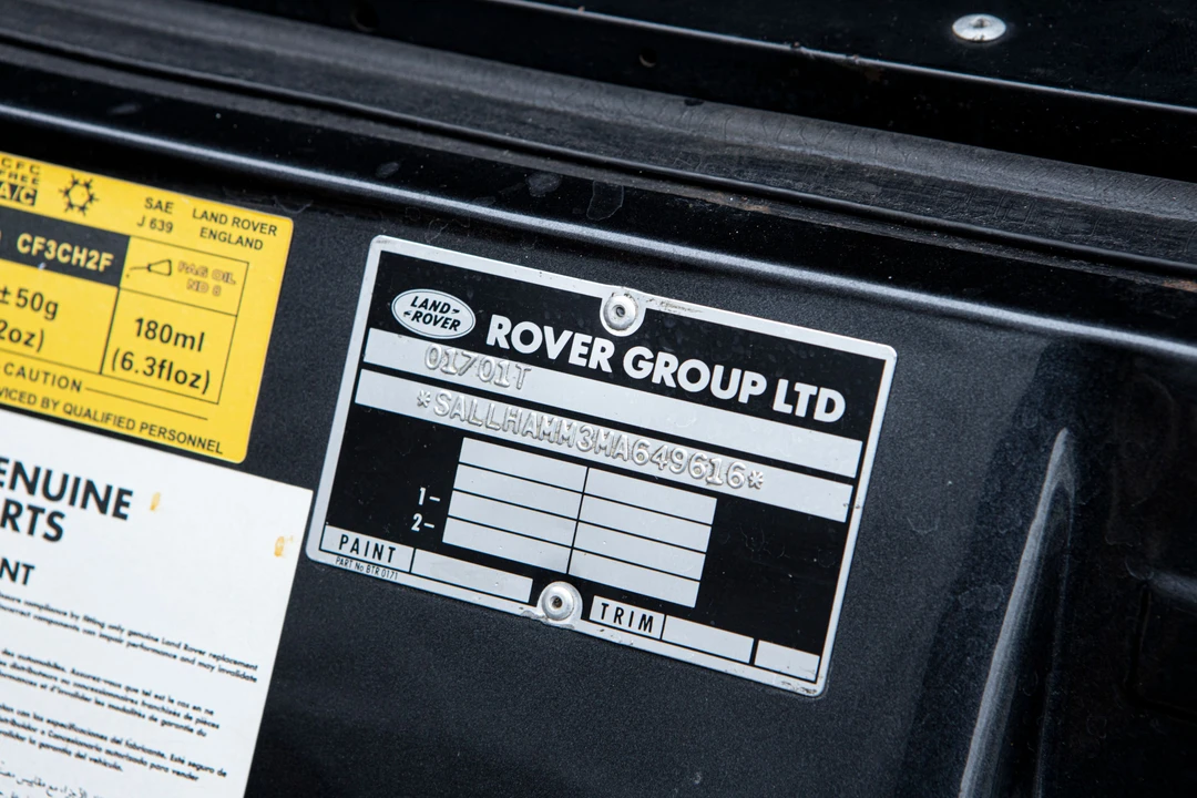 1994 Land Rover Range Rover Classic - Image 3 of 8