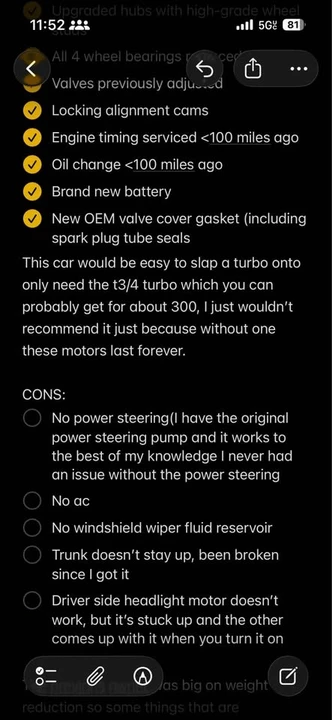 1994 Mazda NA MX-5 Miata - Image 16 of 18