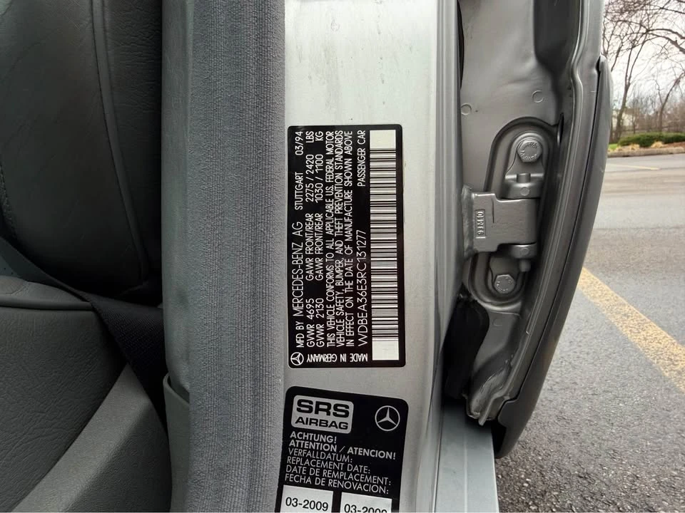 1994 Mercedes-Benz 500E & E500 - Image 8 of 11