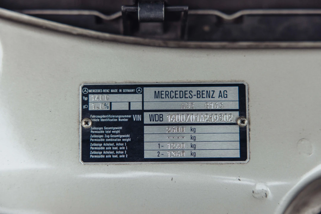 1994 Mercedes-Benz C140 CL-Class - Image 15 of 20