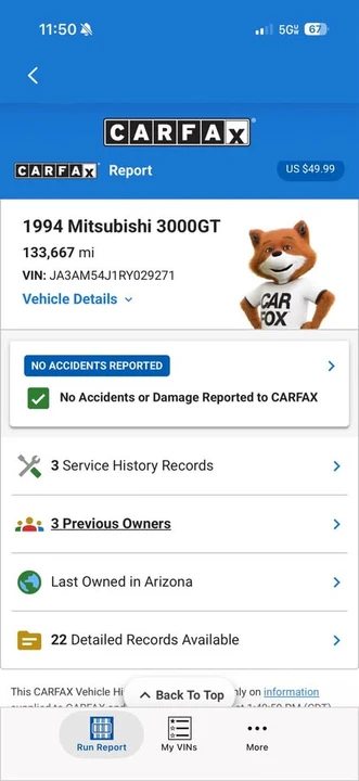 1994 Mitsubishi 3000GT Series 2 - Image 19 of 20