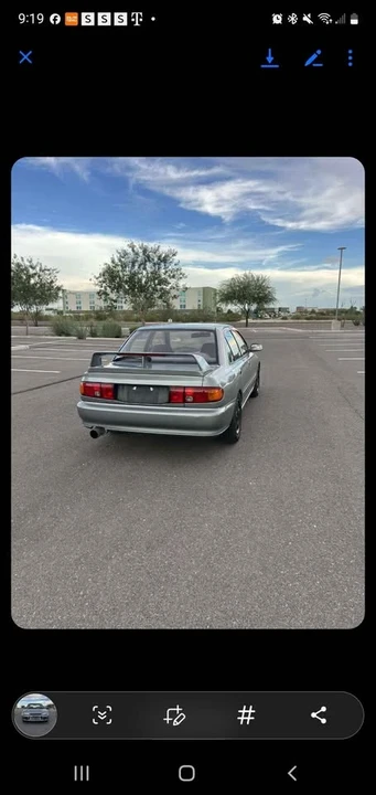 1994 Mitsubishi Lancer Evolution II 5th Gen - Image 2 of 6