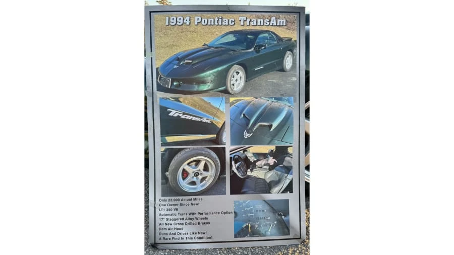 1994 Pontiac Firebird Trans Am 4th Gen - Image 12 of 12