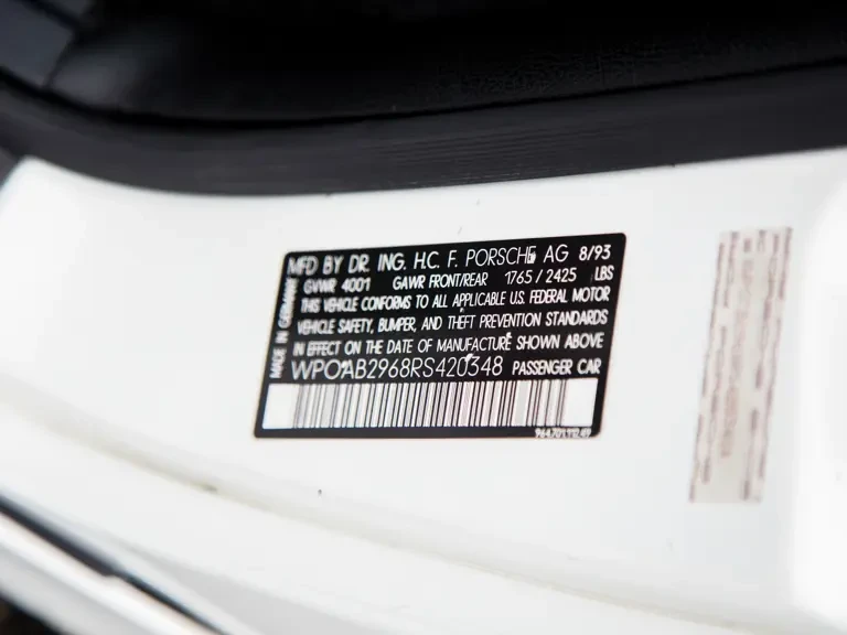 1994 Porsche 964 Carrera 4 - Image 7 of 13