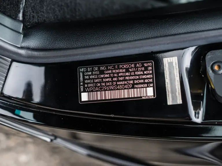 1994 Porsche 964 Turbo - Image 21 of 31