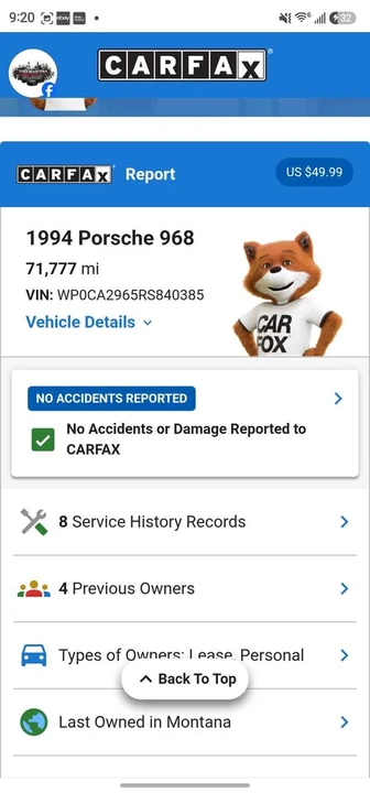 1994 Porsche 968 - Image 17 of 20