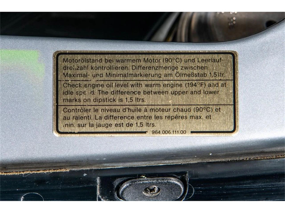 1994 Porsche 964 Turbo - Image 31 of 31