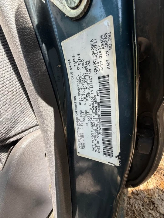 1994 Toyota 4Runner 2nd Gen - Image 12 of 12