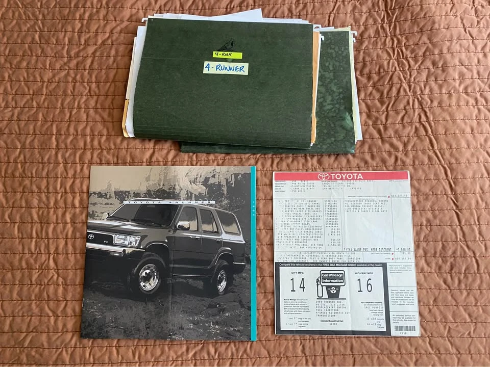 1994 Toyota 4Runner 2nd Gen - Image 11 of 11