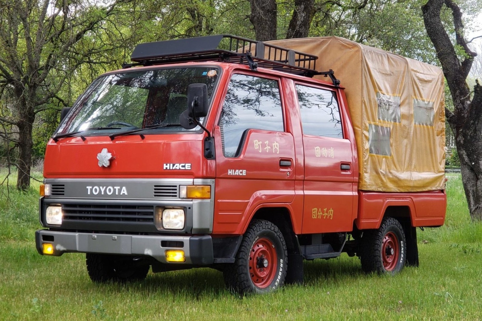 1994 Toyota HiAce Double Cab Fire Truck 5-Speed